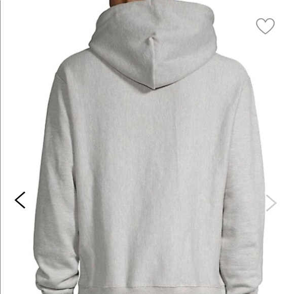 Small unisex reverse weave Champion Sweater 💙❤️ - Picture 2 of 6